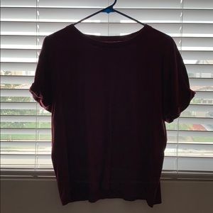 Pacsun Burgundy t shirt